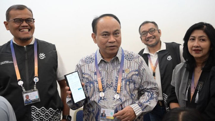 Kualitas Jaringan Internet di Media Center KTT AIS 2023 dapat Apresiasi Menkominfo