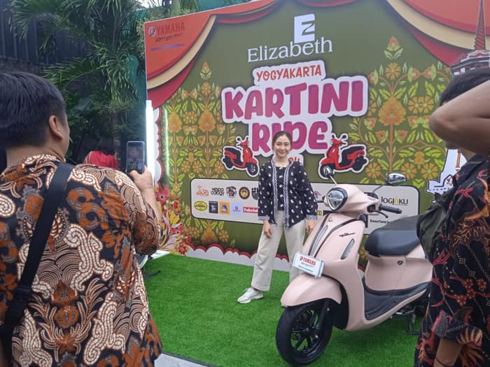 Imut dan Keren, Yamaha Fazzio dan Filano Semarakkan Touring Ladies Scooter Yogyakarta