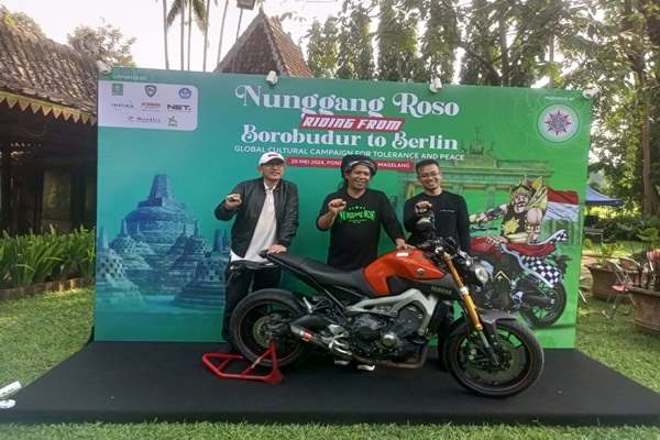 Berpetualang dari Borobudur ke Berlin, Yamaha MT-09 Temani Gus Paox Iben Bawa Misi Kebudayaan Indonesia
