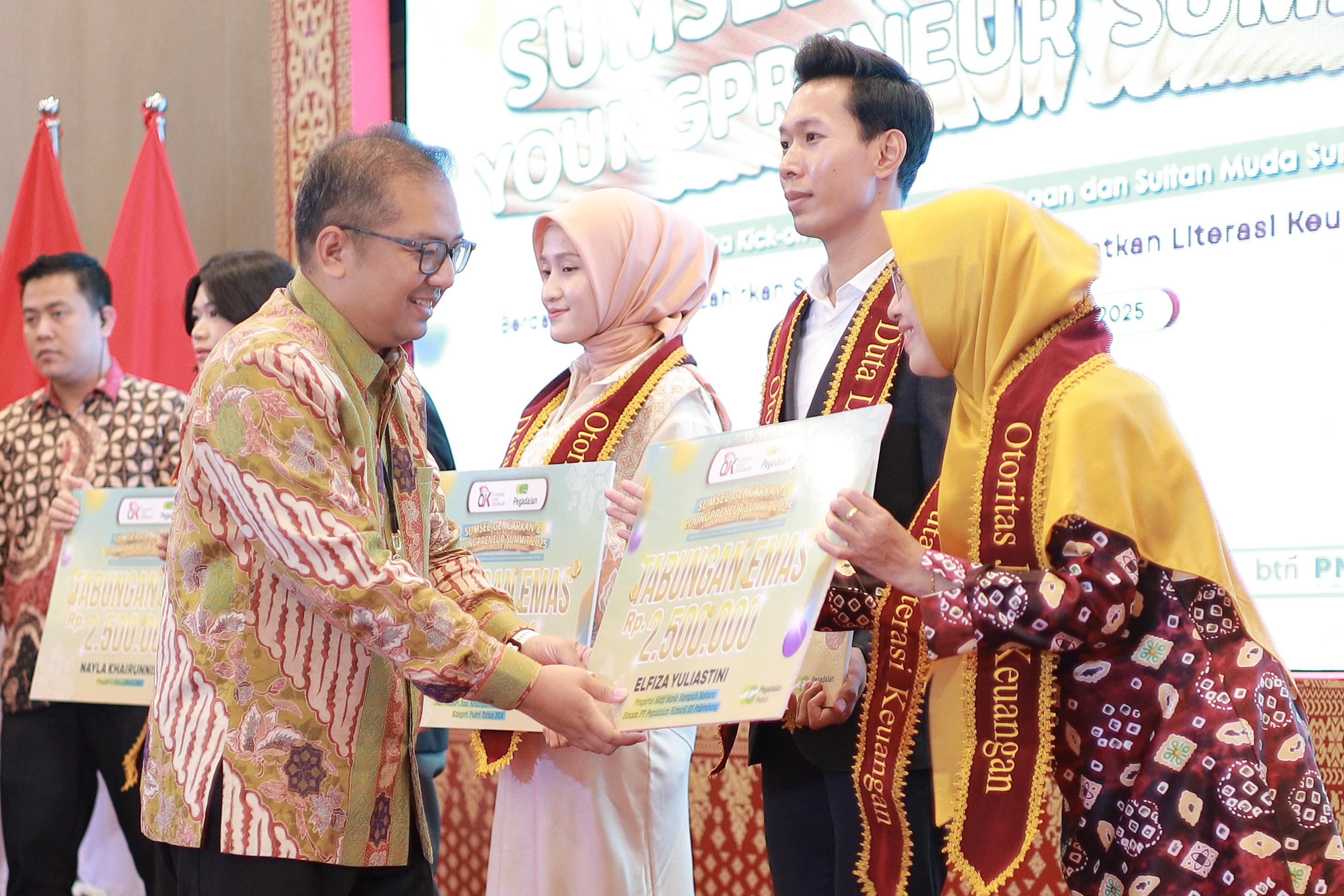 Pegadaian Dukung Lahirnya 100.000 “Sultan Muda” Lewat Youngpreneur Summit 2025 Bersama OJK