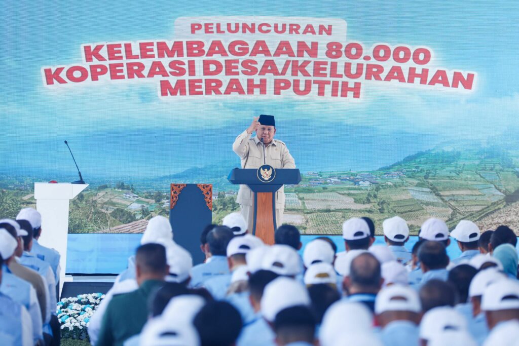 Ribuan Kades dan Lurah Sambut Antusias Peresmian Koperasi Merah Putih