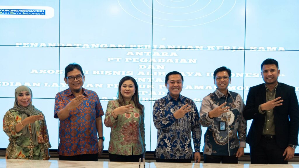 Pegadaian dan ABADI Jalin Kerja Sama Strategis, Perluas Akses Pembiayaan untuk Sektor Alih Daya