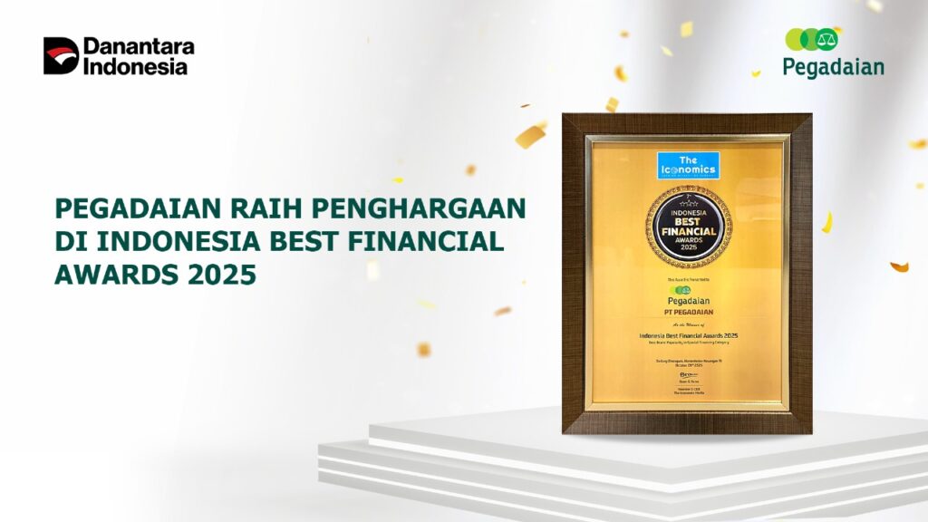 Kinerja Berkilau, Pegadaian Meraih Best Brand Popularity 2025