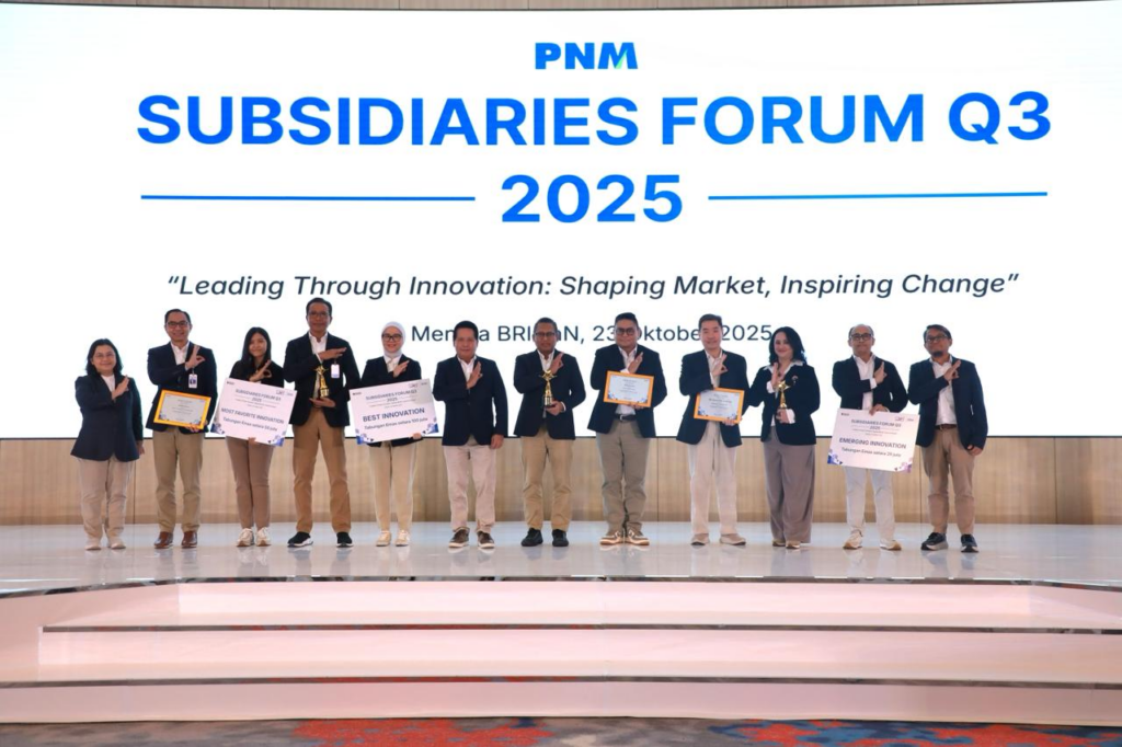 Perkuat Posisi Gold Ecosystem Leader di Indonesia, Pegadaian Raih Penghargaan Best Innovation Lewat ATM Emas